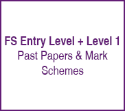 Link to Functional Skills Entry Level and Level 1 Past Papers and Mark Schemes