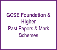 Link to GCSE Foundation and Higher Past Papers and Mark Schemes